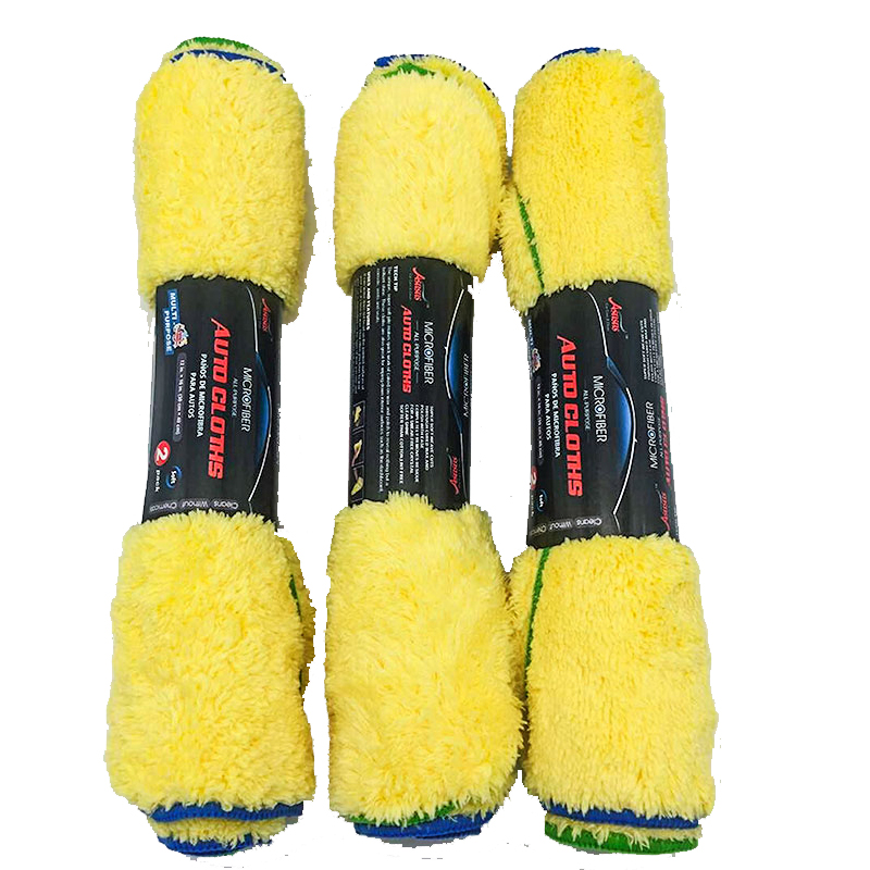 2pcs/pack Microfibre drying car care wash soft towel cleaning cloth