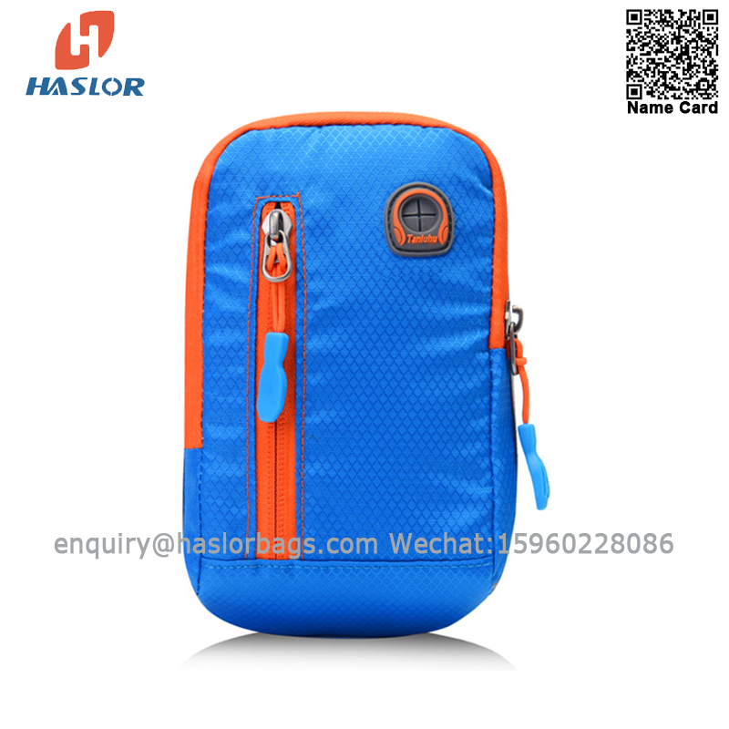 01#A New Design Custom Outdoor Mobile Phone Exercise Polyester Sport Arm Belt Fanny Bag
