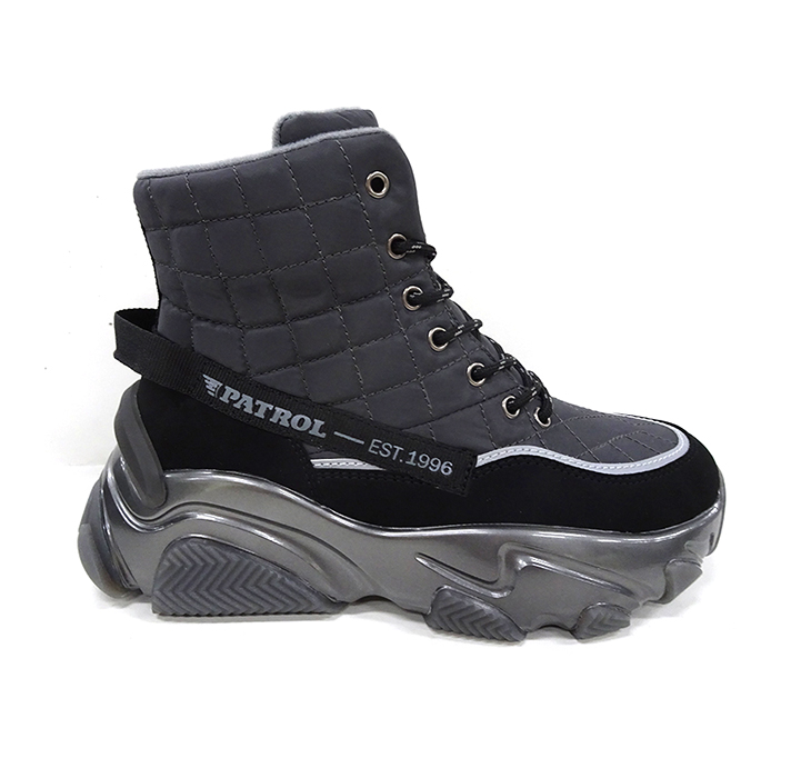 SMW20028 winter women chunky shoes sports ankle boots casual walking shoes