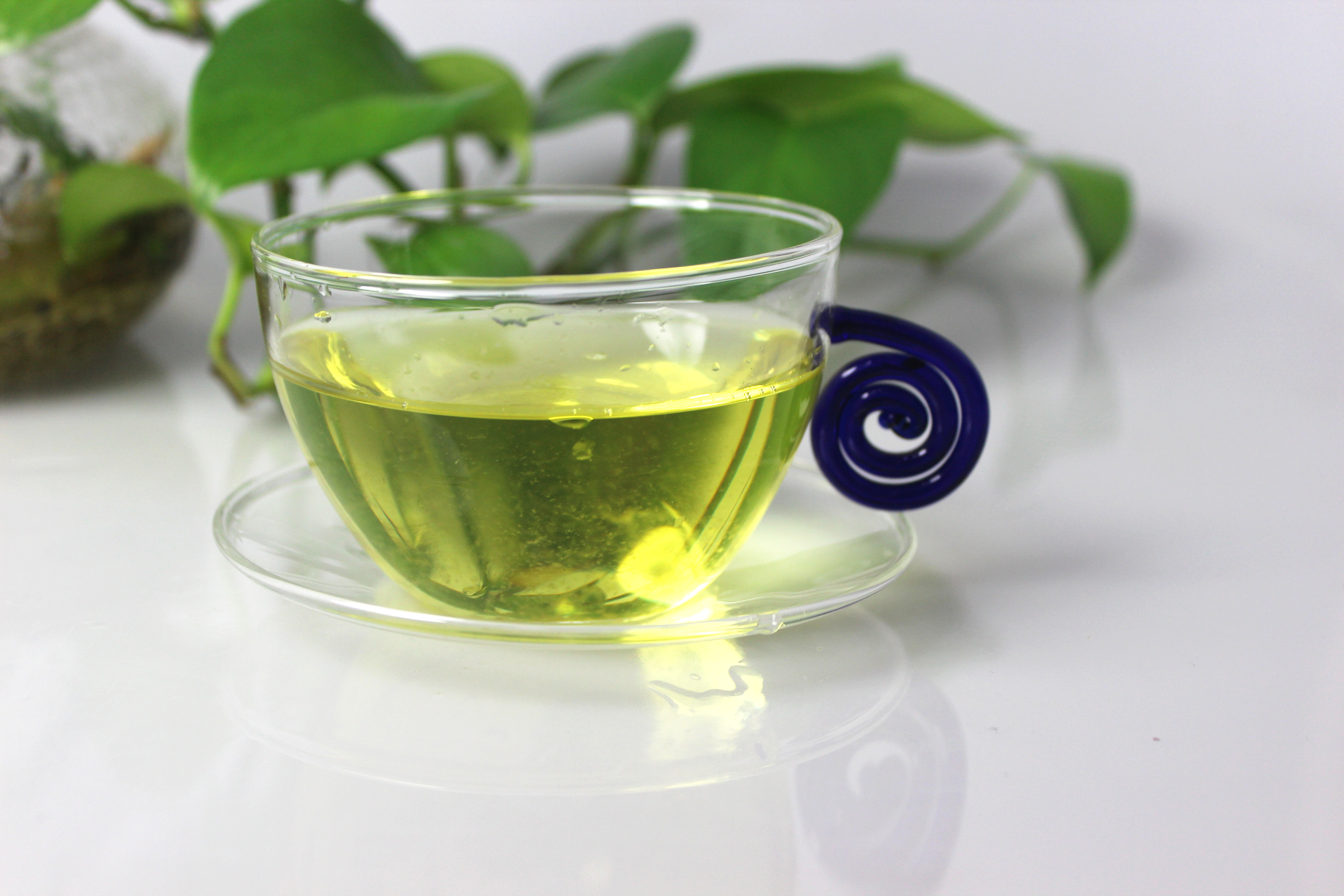 230ML Single Glass Tea Cup Set with Saucer