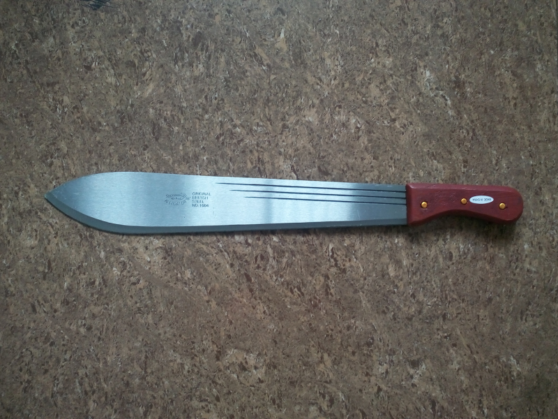 Machete M212 Brown Handle