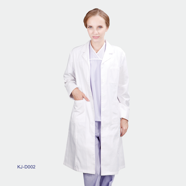 female long sleeves doctor coat