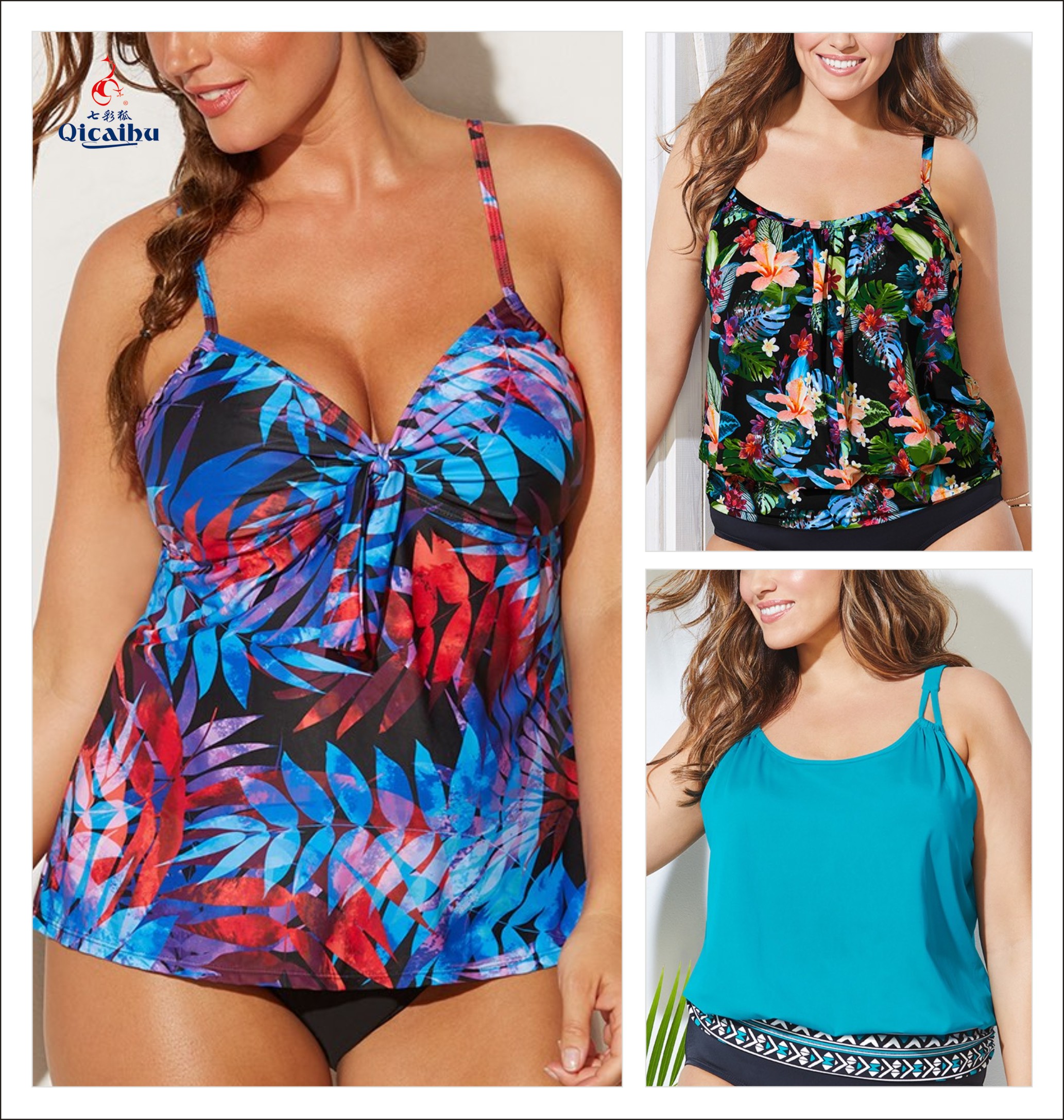 Woman Plus Size Swimwear