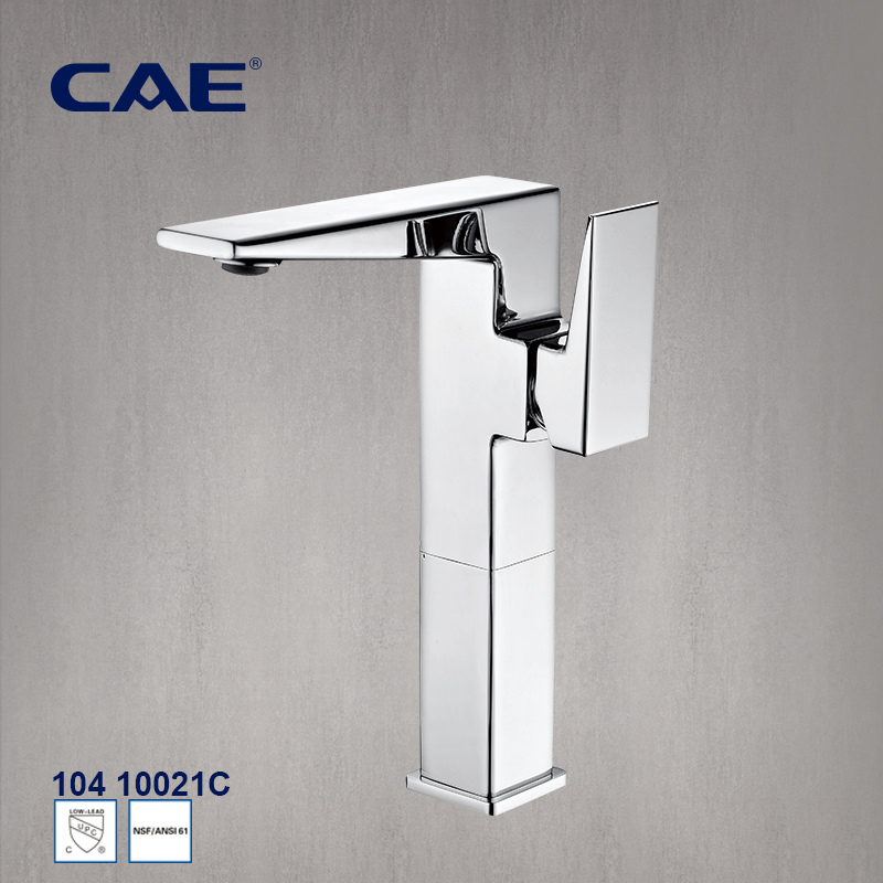 CAE Single-lever tall lavatory faucet 104 10021