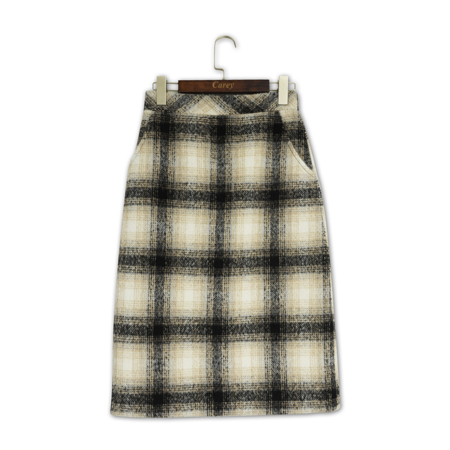 Ladies' gird woolen skirt