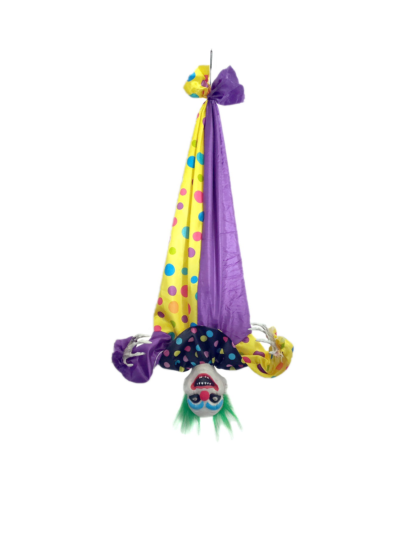 35” Hanging Animated Clown Upside Down
