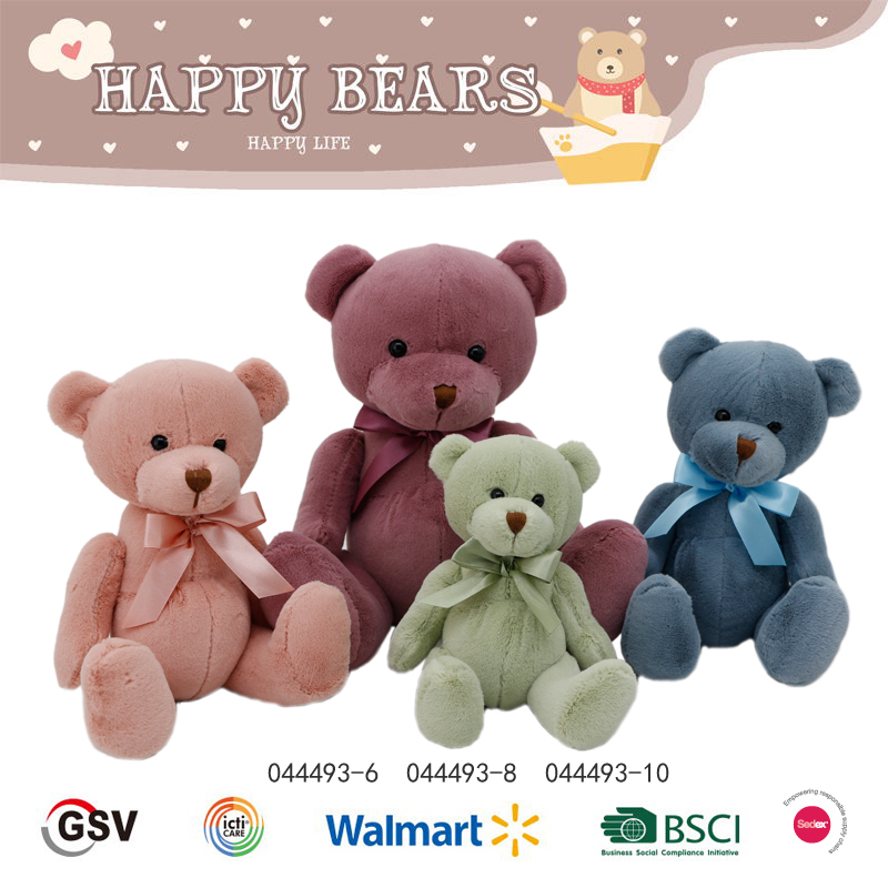 Bear Gtst Plush Toy(044493-6/044493-8/044493-10)