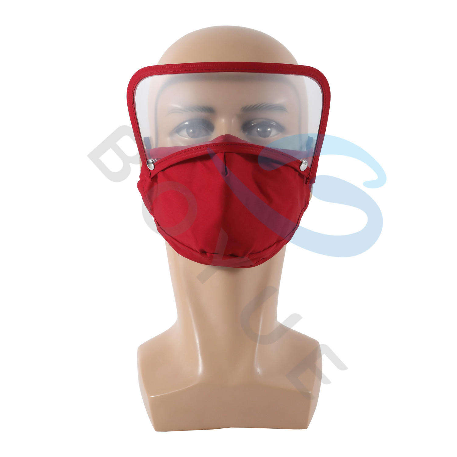 New Design Stylish Fashionable Breathable Blank Sublimation Custom Logo Printed Face Mask Facemask with Eye Shield