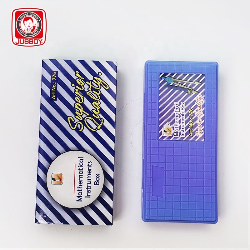 Geometric stationery set combined mathematical instruments