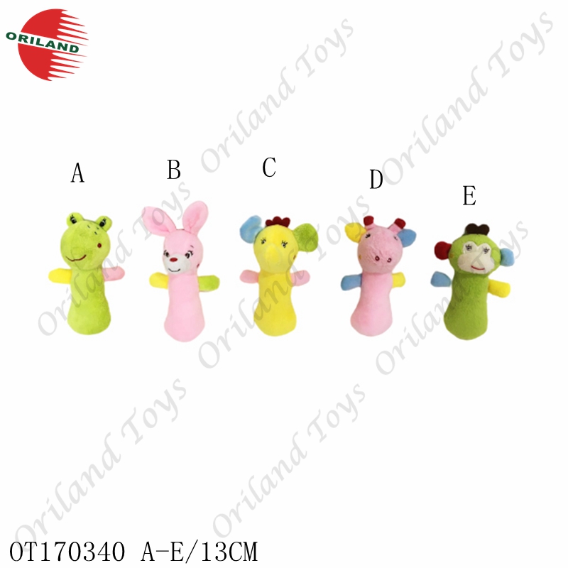 Baby rattle toys products custom design baby rattles soft toys