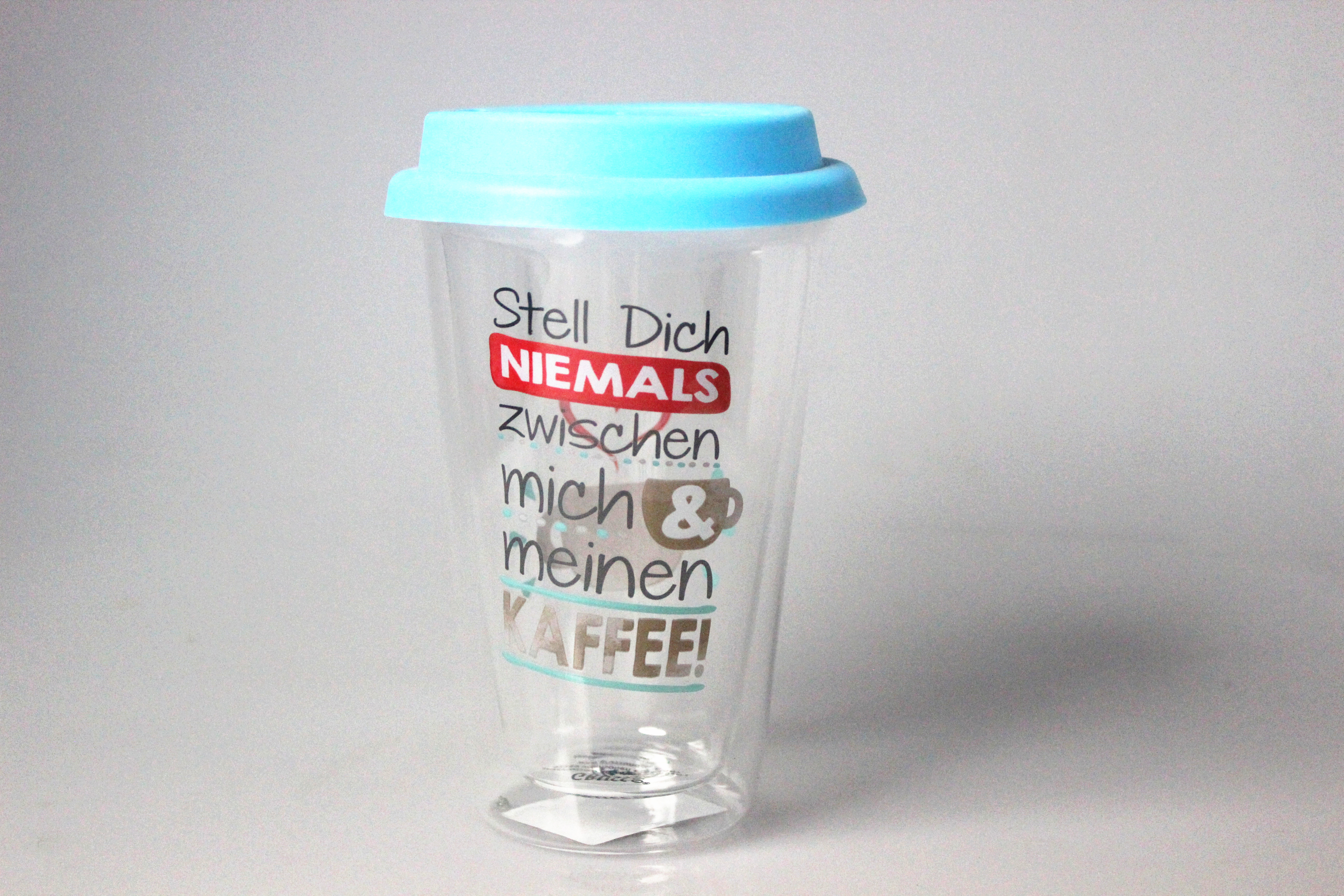 380ML Double Wall Glass Cup with Silicone Lid and Silicone Sleeve