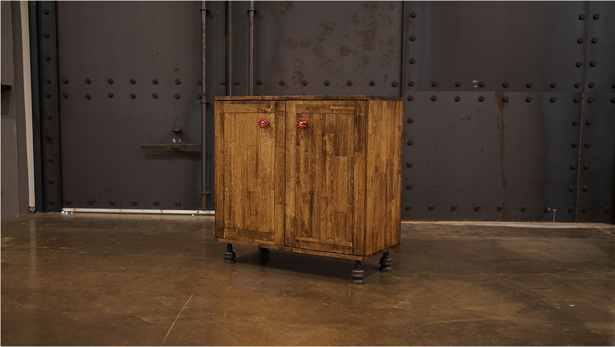 Industrial cabinet double door