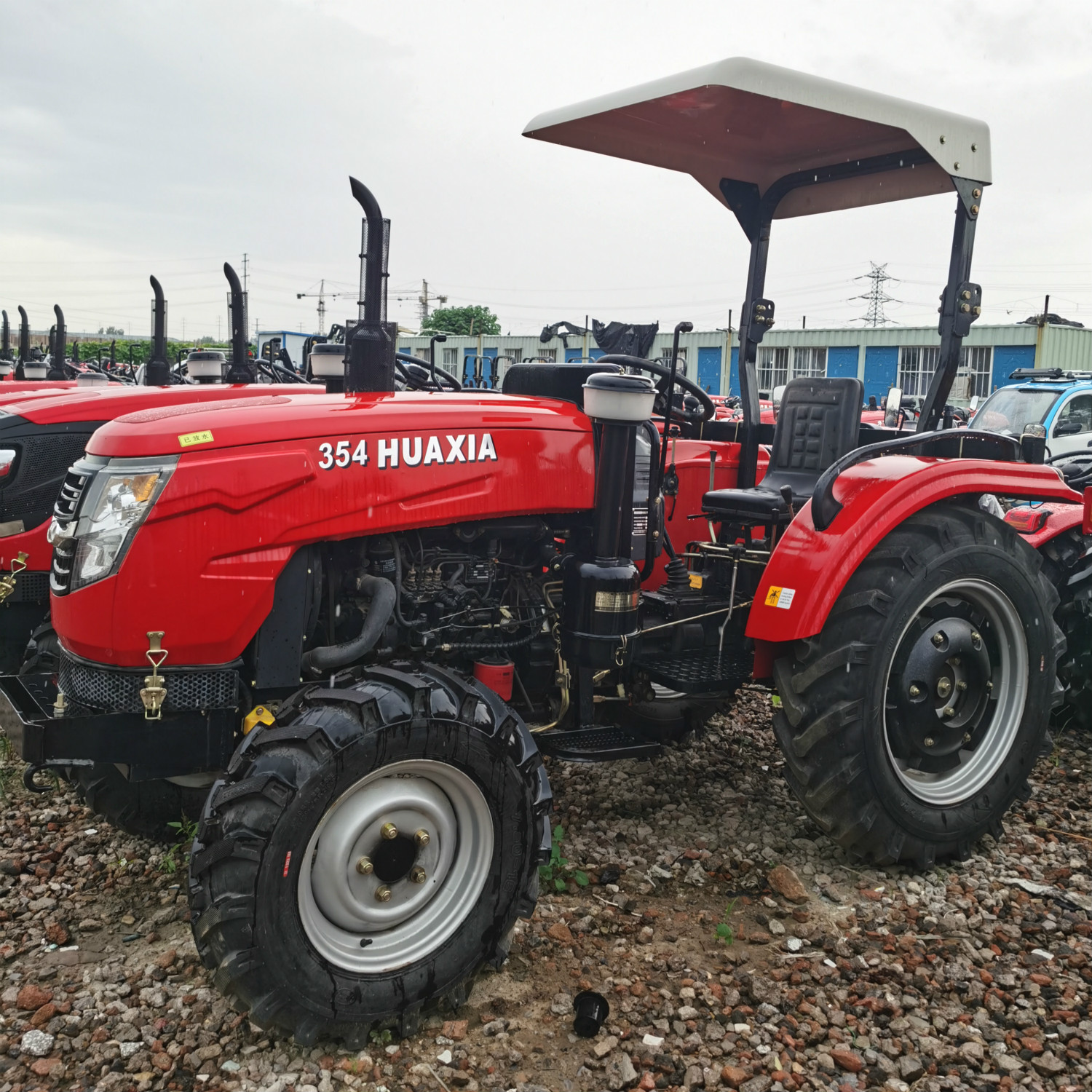 HUAXIA mini tractor 4wd 35hp