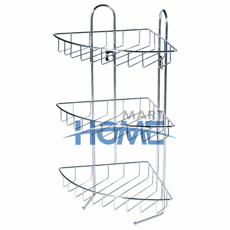 Bathroom rack Storage Basket Bathroom Suction Cup Shampoo Rack Household Kitchen Space Saving Basket