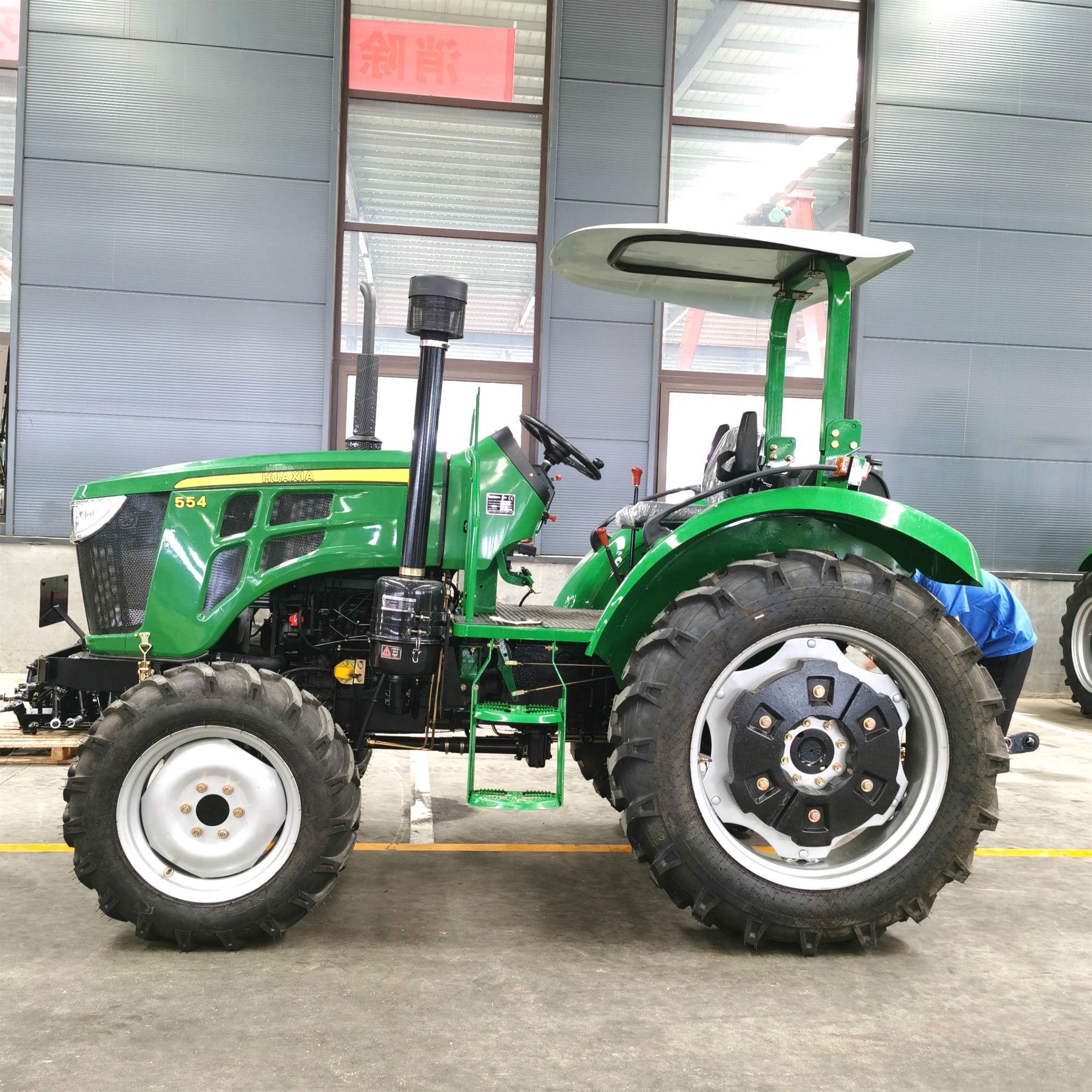 HUAXIA 4wd 55hp tractor machine agricultural