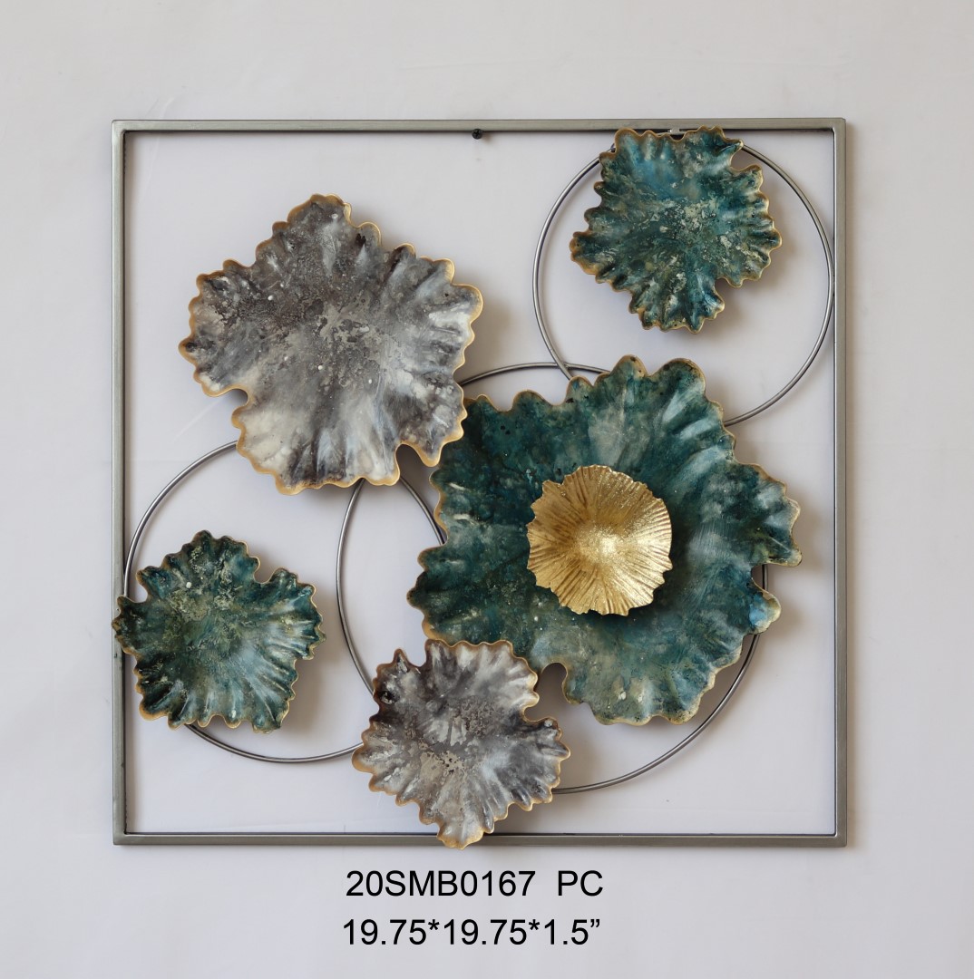 Metal Flower wall Decor