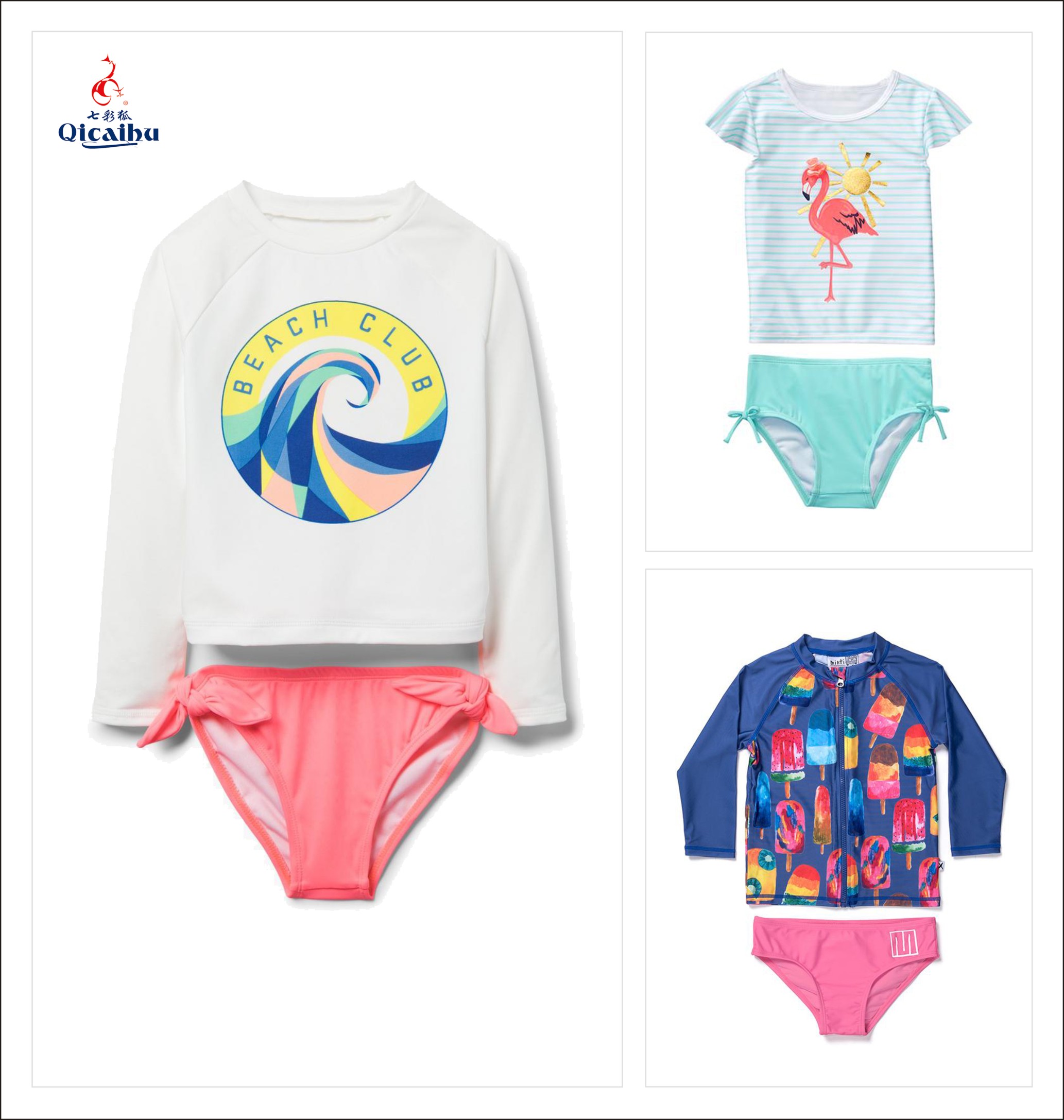 GIRL Rash Guard SWIMWEAR