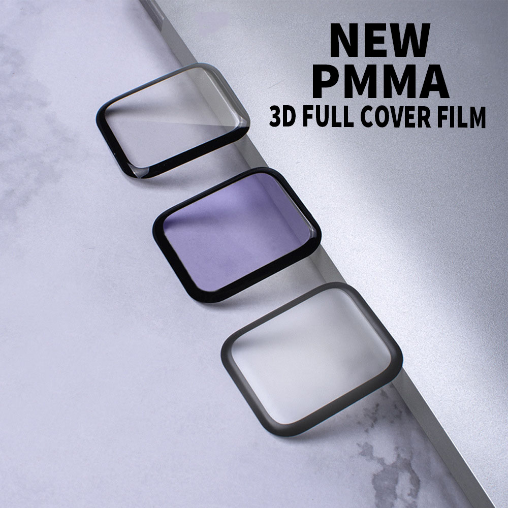 Pmma flexible films for iwatch protector anti-broken anti-shock
