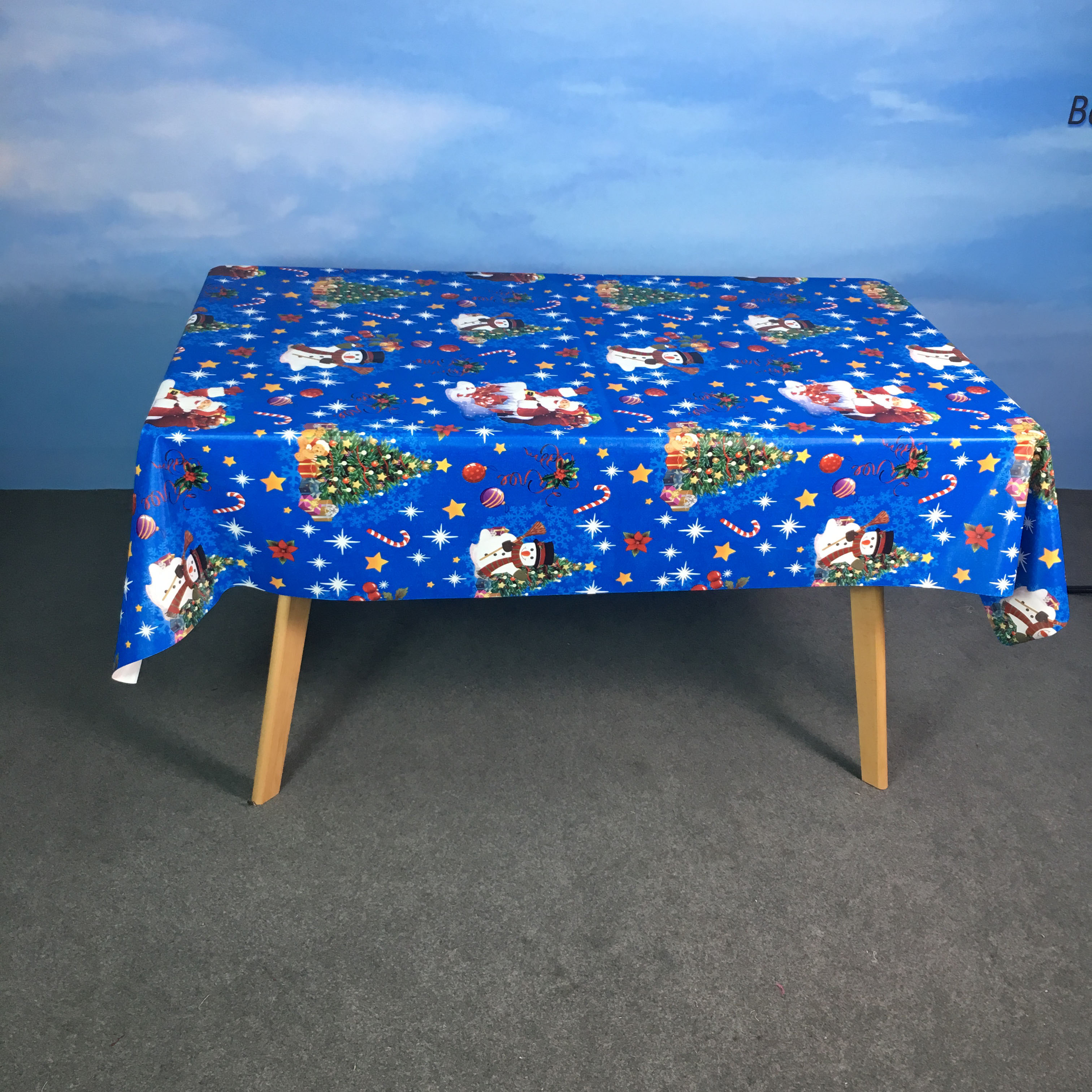 Christmas PVC tablecloth