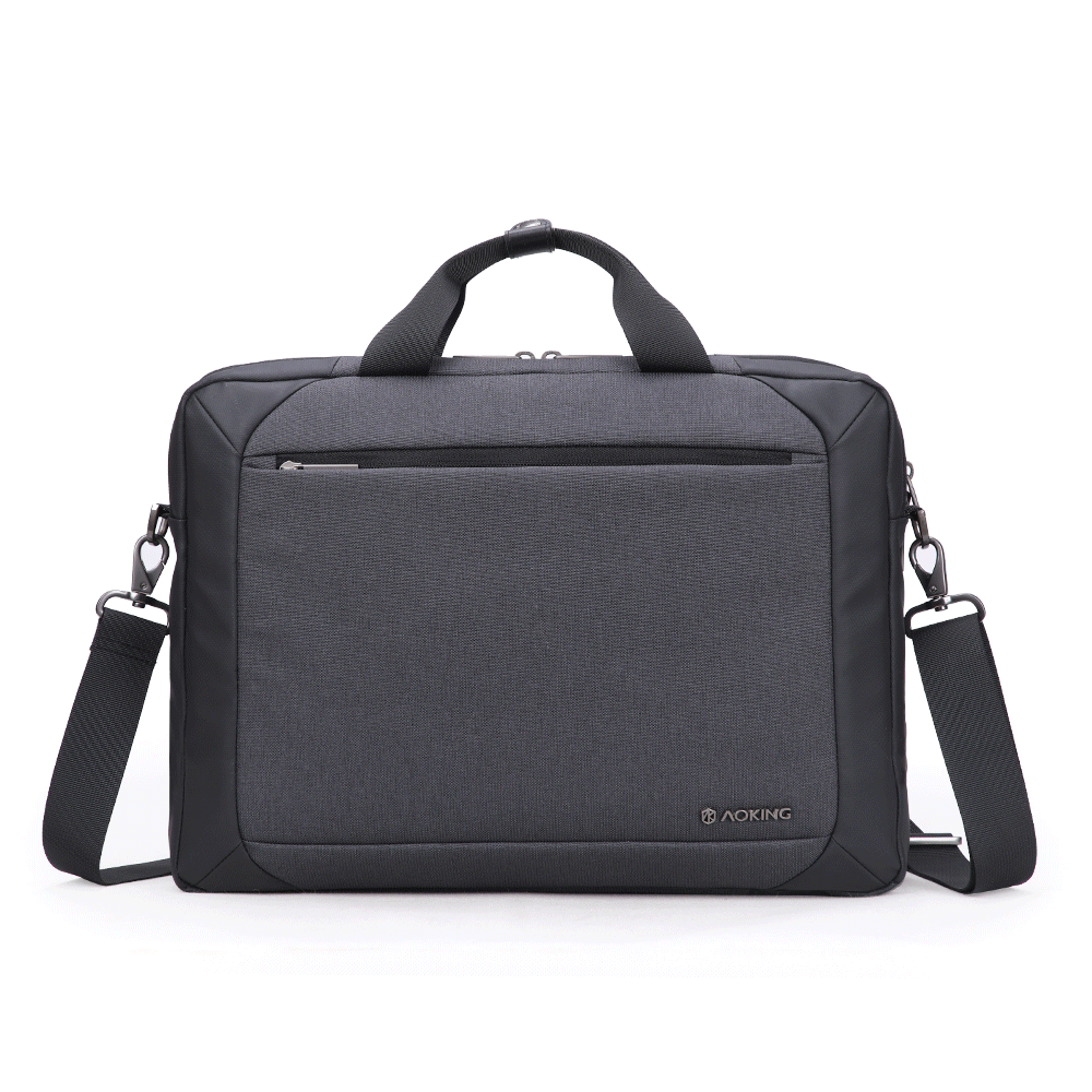 Aoking Anti-theft Spacious Laptop Briefcase Male Shoulder Bag