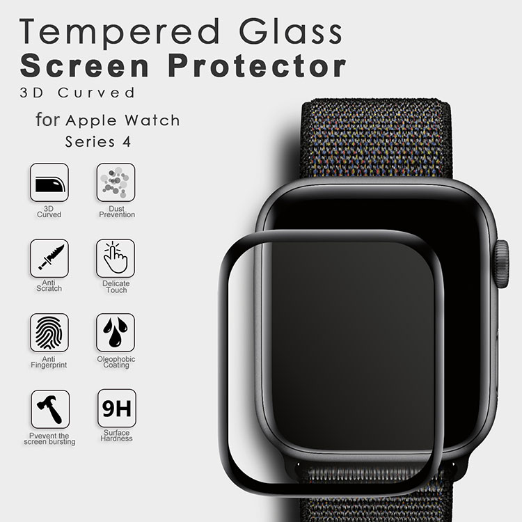 Watch screen protector anti-broken water proof tempered glass