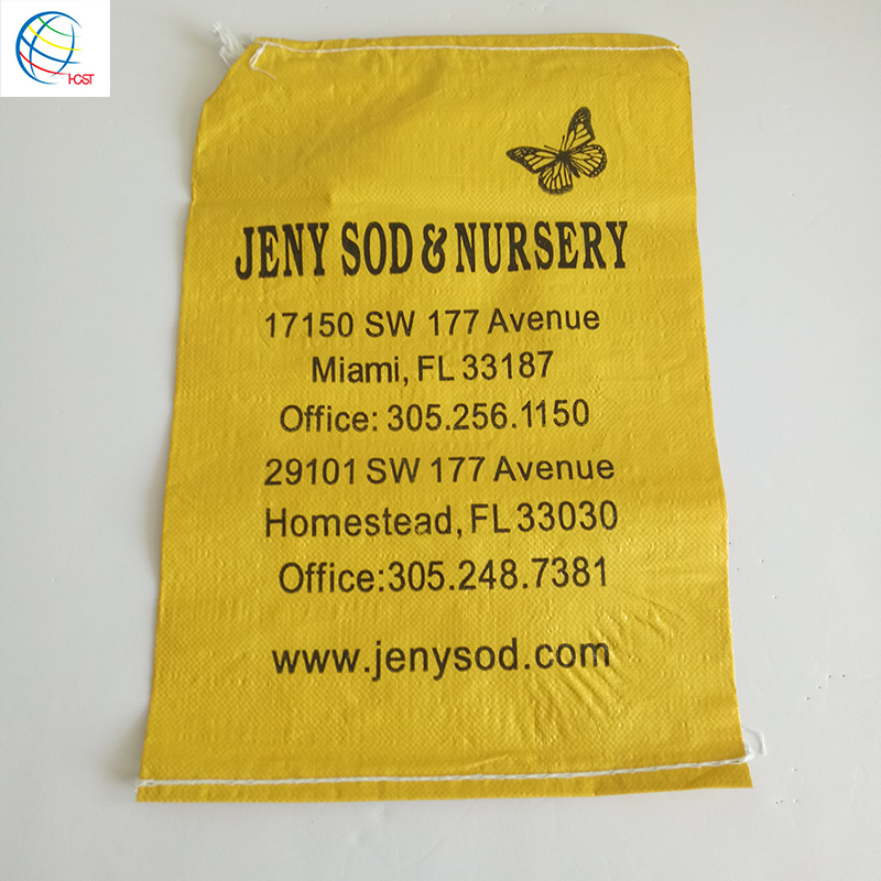 pp woven bag 25kg corn bag peru