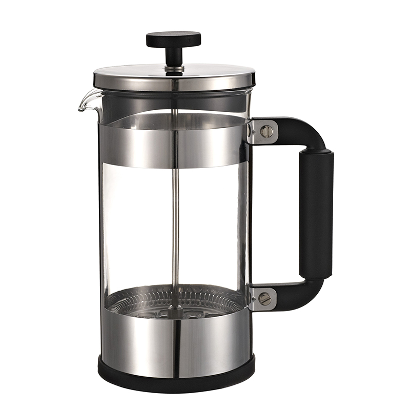 French press coffee tea maker coffee pot heat resistant borosilicate glass coffee plunger cafetiere