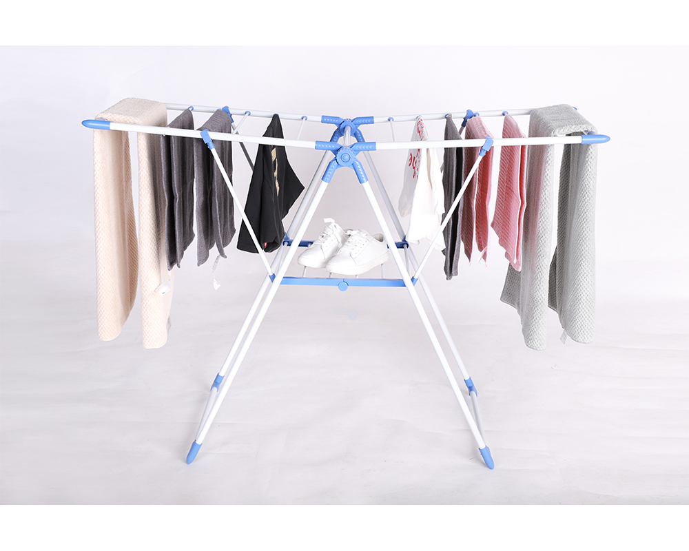 Eisho 16M Winged Folding and Collapsible Indoors and Outdoors Clothes Airer/Drying Rack
