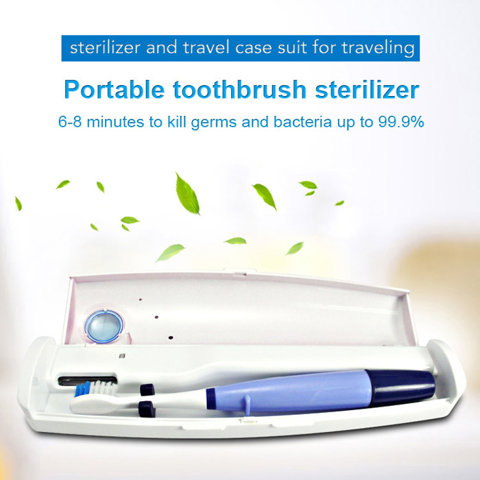 Portable UV Toothbrush Sterilizer