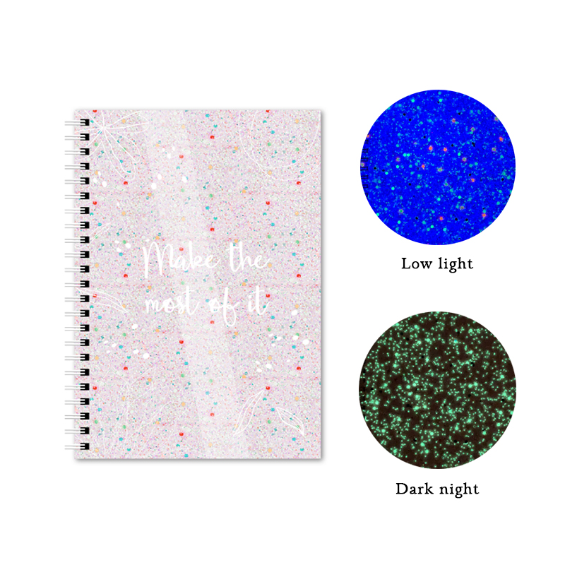 Luminous Spiral Notebook