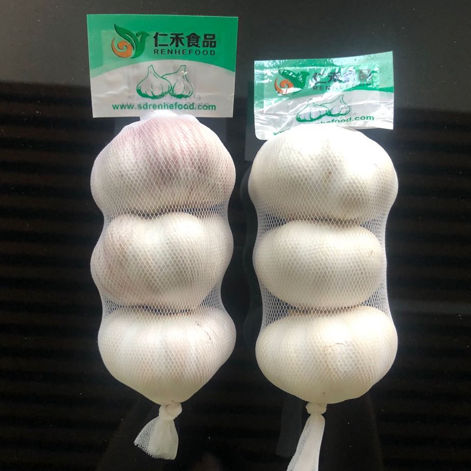 3p 4p 5p 6p small packed fresh white garlics