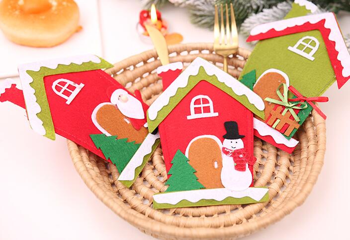 Christmas cutlery bags xmas gift bag