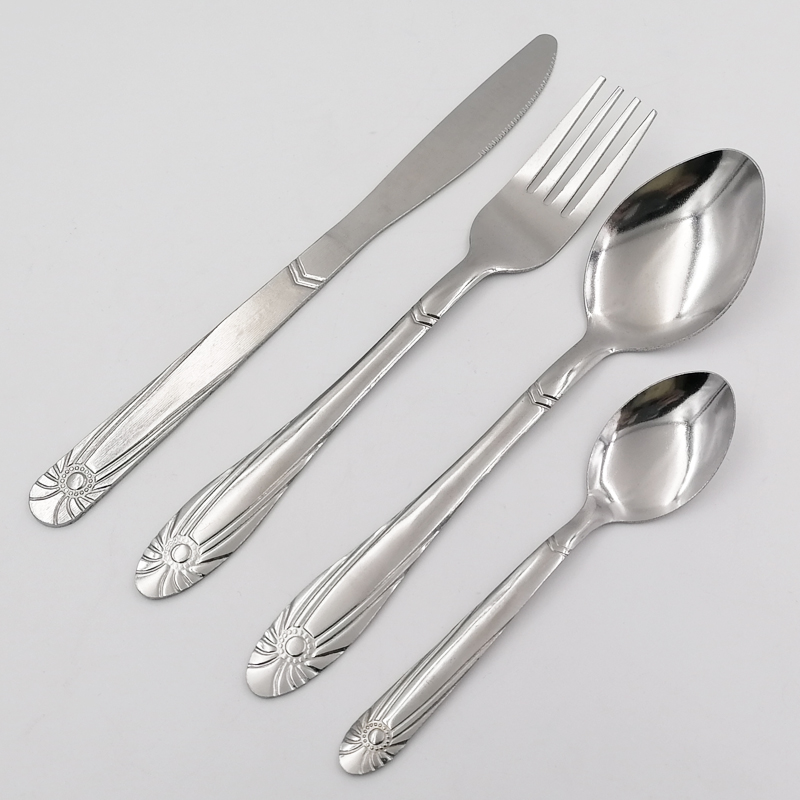 South American Hot-Sale Design Stainless Steel Knife Fork And Spoon