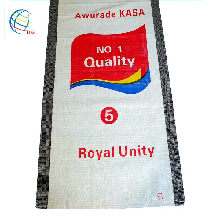 100kg white pp woven bag packing for flour, maize, corn