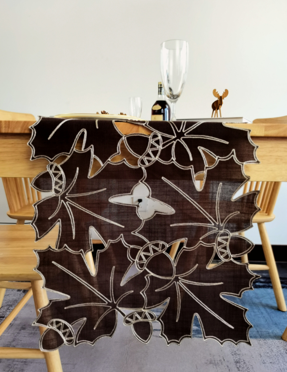 Embroidered Table Runner