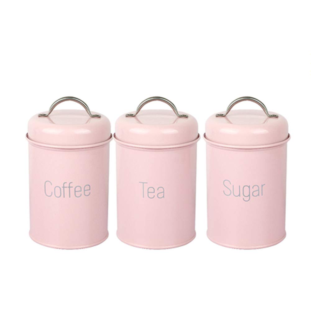 Kitchen storage sugar coffee tea canister set food storage container storage box