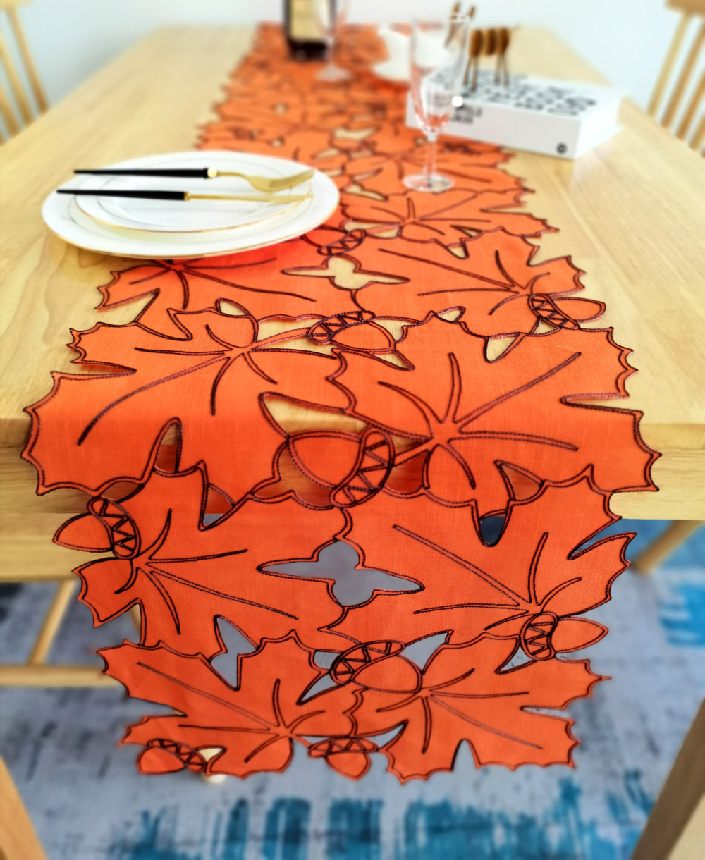 Embroidered Table Runner