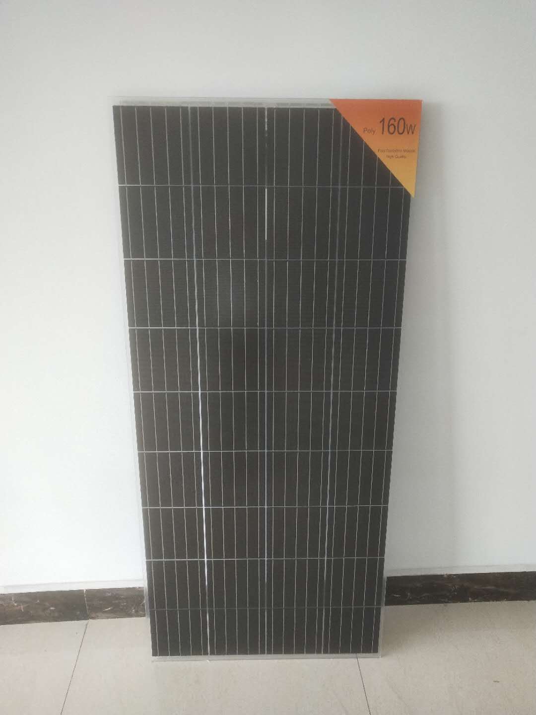 HUIDA transparent backplane poly crystal 160W solar panel solar module factory Suitable for the environment that needs light transmission