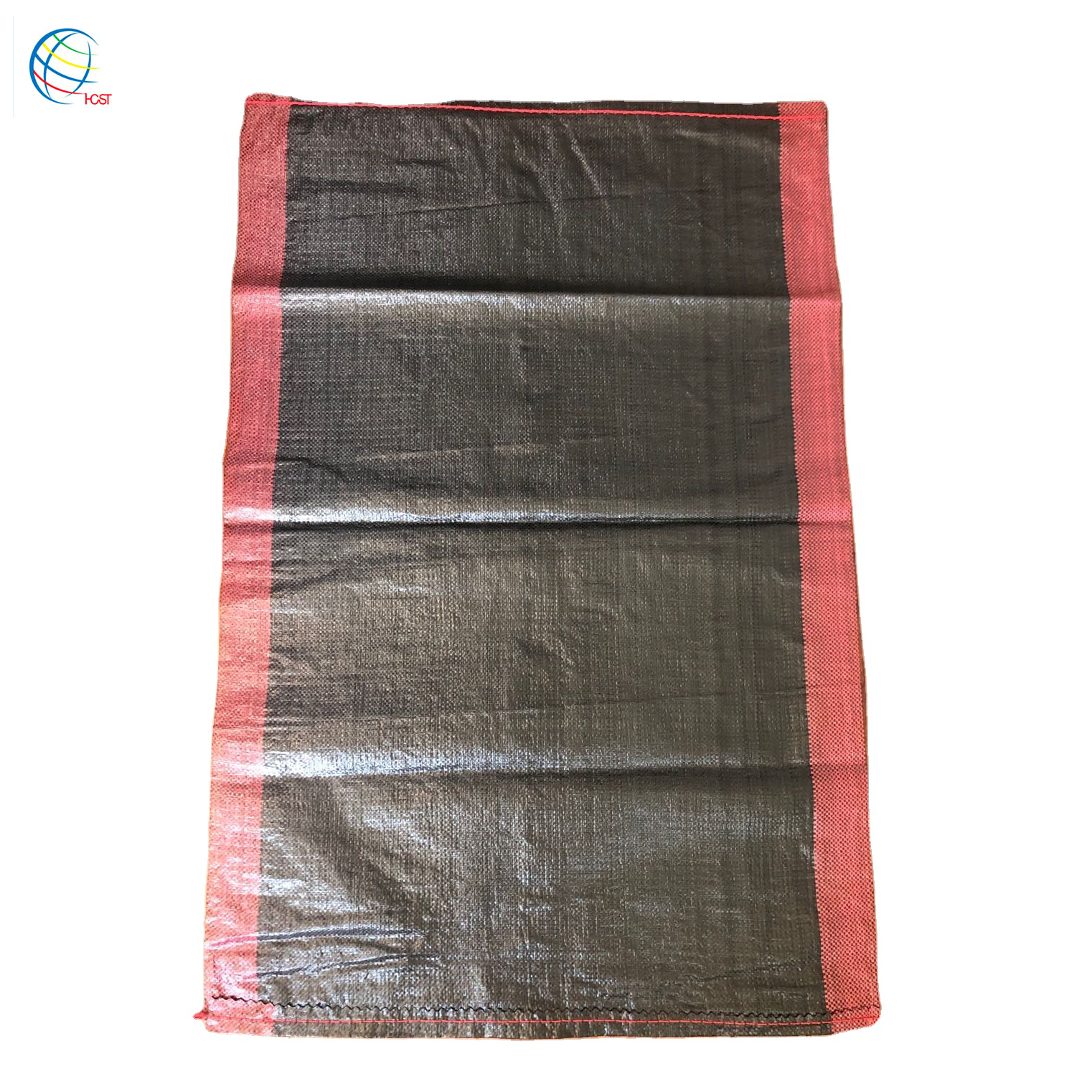 25kg 50kg 100kg black pp woven sack PP bag exported to Nigeria Ghana Peru