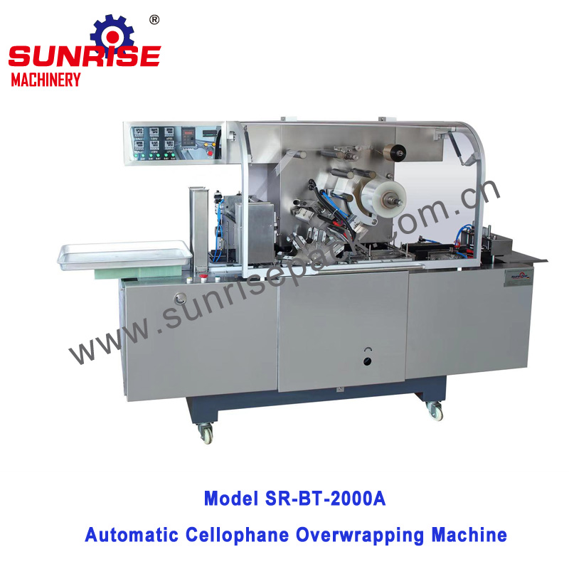 Automatic Cellophane Overwrapping Machine