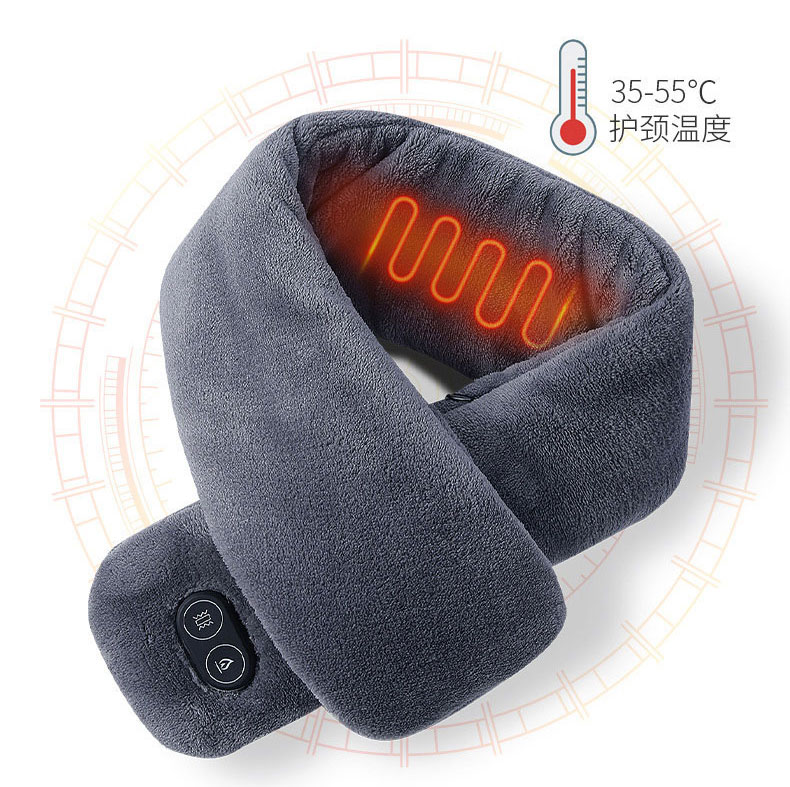 Smart heating massage scarf(cationic fabric)