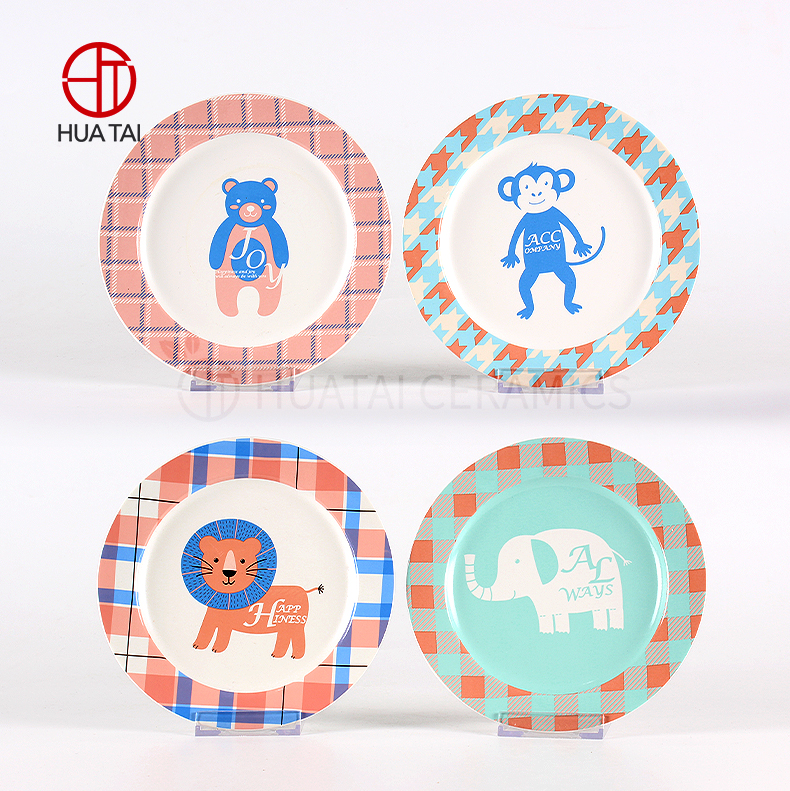 Ceramic mug Cartoon style ceramic dinner sets for children