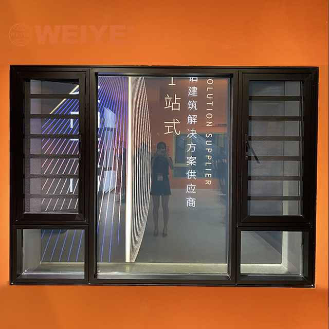 Thermal break narrow frame casemetn window
