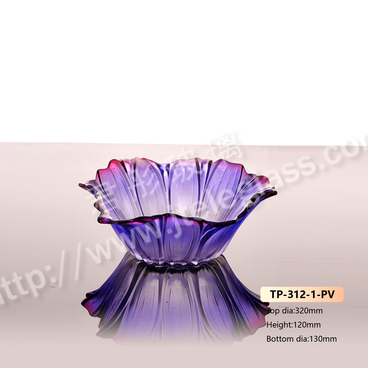TP-312-1-PV medium fruit bowl