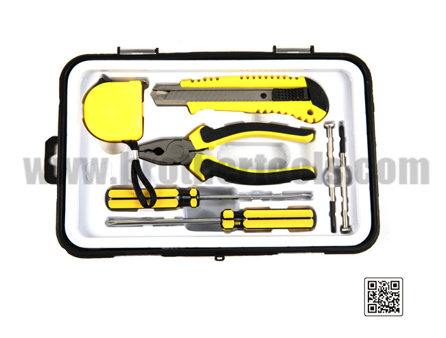 7pc Basci tool set hand tool screwdiver set precision screwdriver tape measure pliers home work widely used