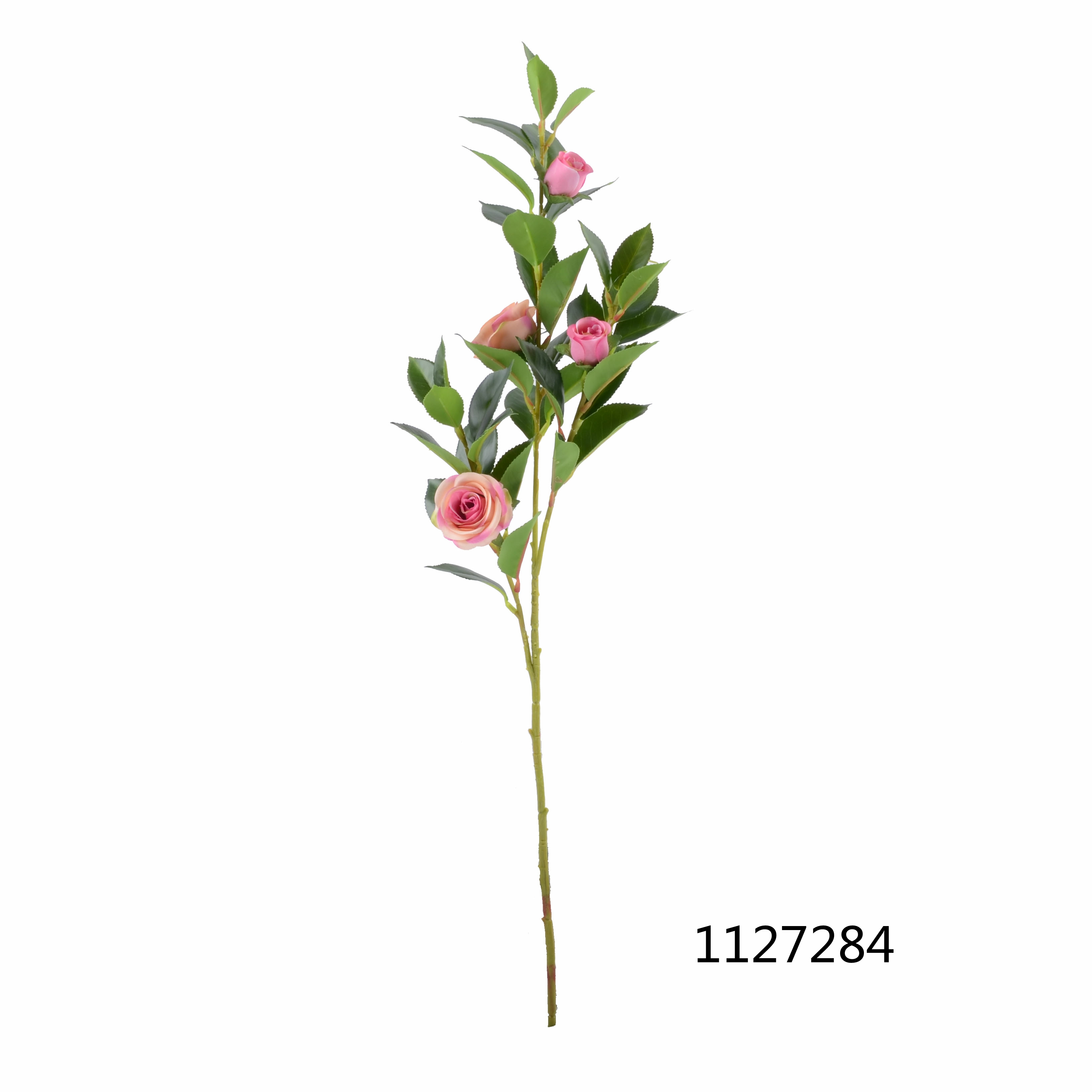 1127284 single stem rose artificial flower