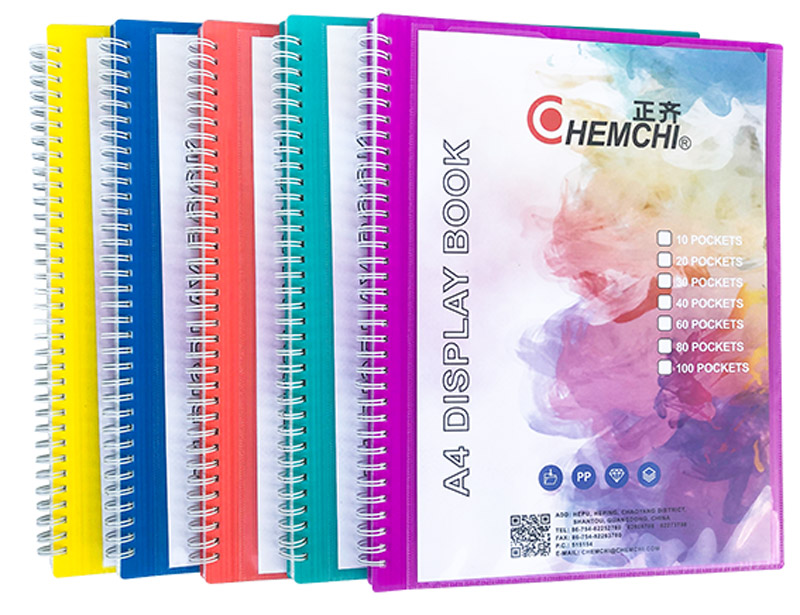 Double-wire Metal Spiral Display Book
