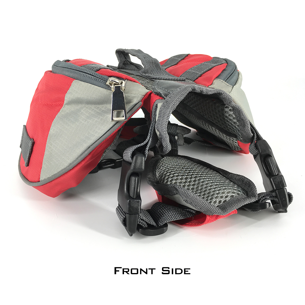 Pet dog saddle bag