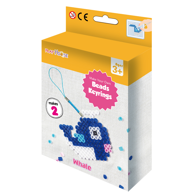 Make your own beads Keyrings