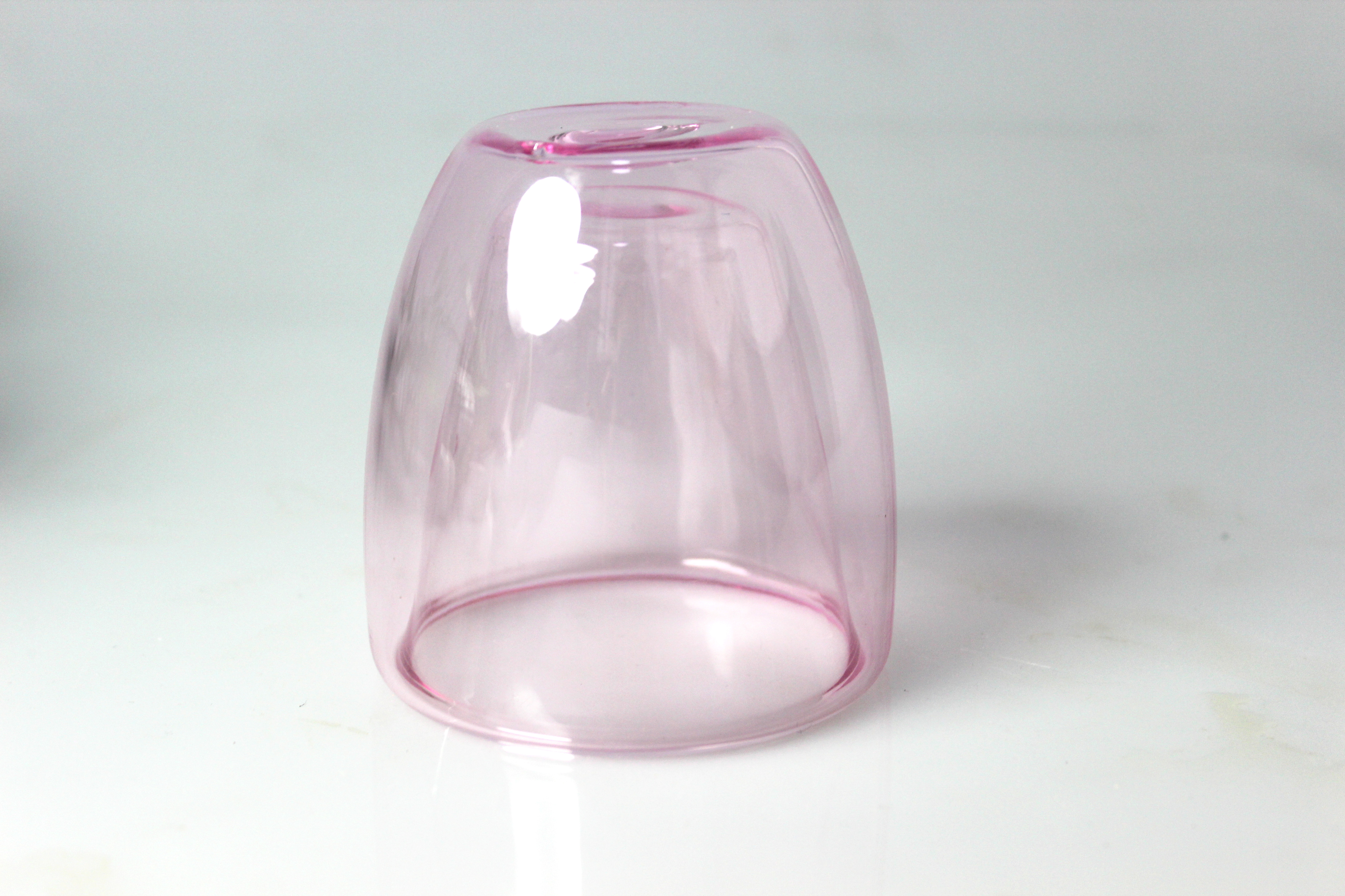 300ML Double Wall Glass Coffee Cup with Special Designed Inner Cup